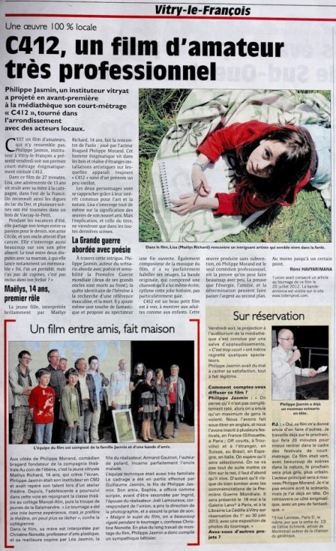 Film C412- chanson vivement lete céline schmink